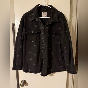Stoosh Black Vintage Denim Jacket